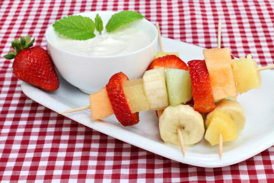 Caribbean Fruits with Key Lime Dip