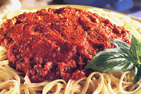 Linguine with Red Pepper Sauce