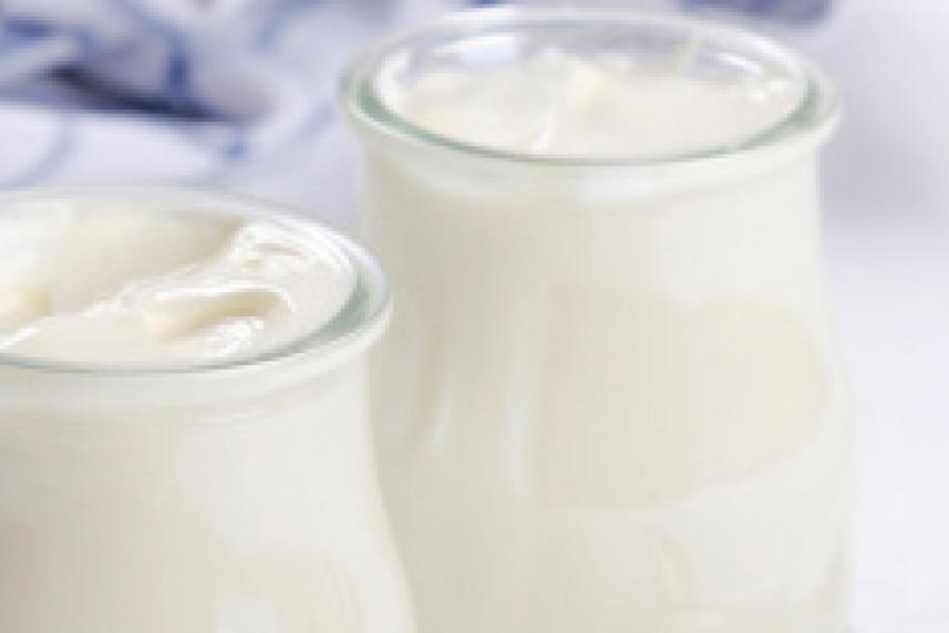 Photo: Two glasses of dairy