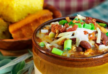 Sweet-Potato-Turkey Chili