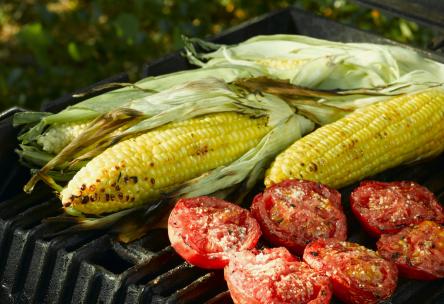grilled and roasted vegetables