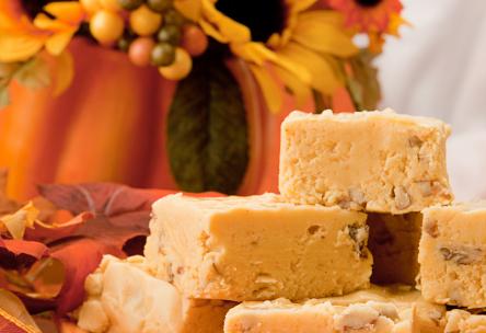 Pumpkin fudge