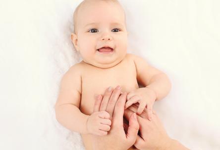 Smiling baby