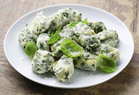 Spinach Ricotta Gnocch