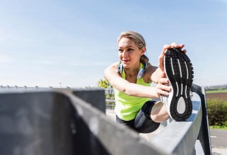 Woman jogging