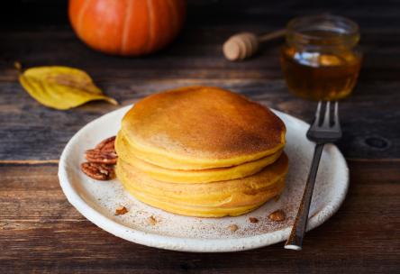Pumpkin pancakes