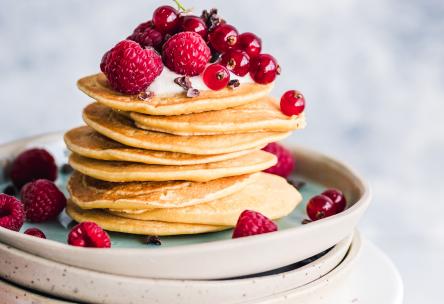 Yogurt Berry Pancakes