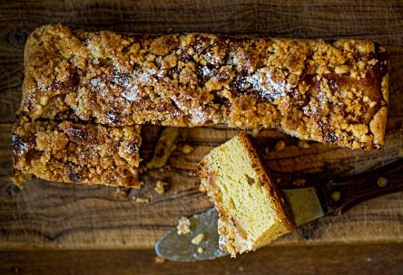 Photo: Apple Crumb Coffee Cake.