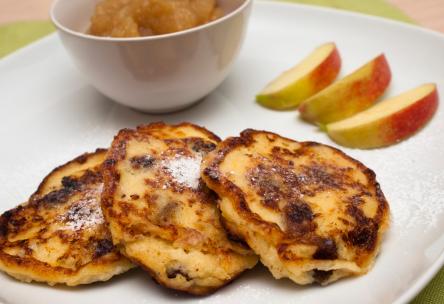 Photo: Applesauce Pancakes.