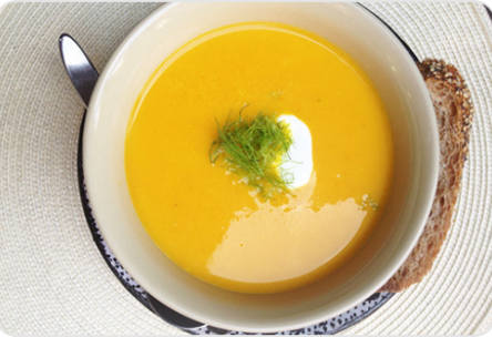 Creamy Carrot Ginger Soup