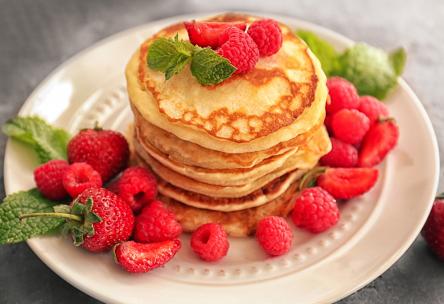 Photo: Cornmeal Pancakes.