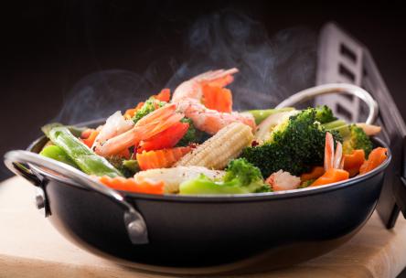 Photo: Shrimp Stir-Fry with Mixed Veggies