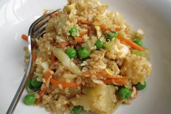 Quick and Healthy Pineapple "Fried Rice"