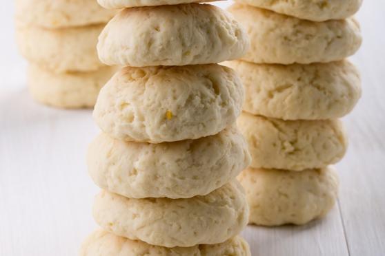 Stack of ricotta cookies