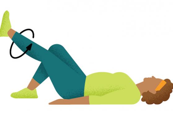 Teaser Illustration of Hip Stretches
